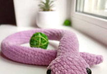 Amigurumi Snake Crochet Free Pattern