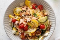 Summer Salmon Spaghetti Recipe for Light, Flavorful Dinners