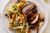 Grilled Taco Chicken with Frito Slaw Recipe