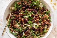 Thanksgiving Salad with Salted Maple Vinaigrette Recipe