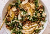 Winter Pear Salad with Spiced Orange Vinaigrette Recipe