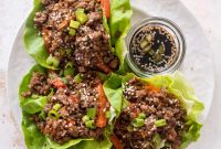 Honey Ginger Beef Lettuce Wraps Recipe for Flavorful Weeknight Meals