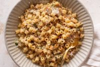 15-Minute Buttery Garlic Parmesan Pasta Recipe