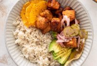 Sticky Orange Glazed Salmon Rice Bowls for Weeknight Dinners