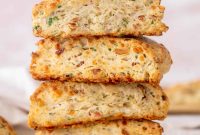 Cheddar, Scallion & Bacon Scones — Savory Breakfast Pastry