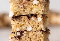 Salted Potato Chip Rice Krispie Treats: Sweet & Crunchy Snack