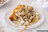 Crunchy Pistachio Chicken Salad with Lemon-Herb Dressing