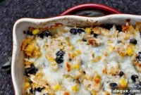 Creamy Cheesy Chicken and Rice Casserole Recipe