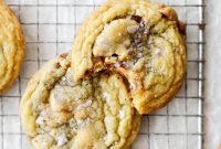 Salted Caramel Snickers Cookie Recipe