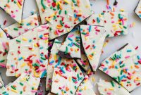 Cake Batter Chocolate Bark Recipe for Fun Desserts