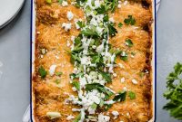 Smoky BBQ Chicken Enchiladas with Cheesy Ranch Sauce
