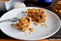Whole Wheat Peanut Butter & Jelly Snack Cake Recipe