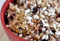 Cherry Pecan Quinoa Salad with Citrus Dressing