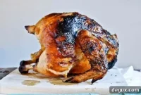 Brown Sugar Butter Roasted Chicken Recipe for Crispy, Caramelized Skin