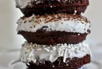 Baked Red Velvet Doughnuts Recipe: Moist, Cream Cheese Glaze