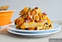 Roasted Butternut Squash Baked Penne with Sage and Parmesan