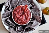 Cranberry and Pear Salsa Recipe for Holiday Appetizers
