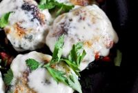 Skillet-Baked Fontina-Stuffed Portobello Mushrooms