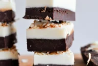 Mocha Coconut Fudge Recipe: Rich Coffee-Chocolate Coconut Squares