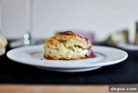 Blue Cheese Biscuits with Pinot Noir Browned-Butter Glaze