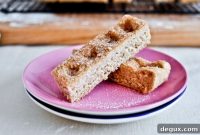 Cinnamon-Sugar Focaccia Sticks Recipe for Sweet Dipping