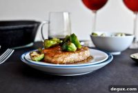 Maple Bourbon-Glazed Pork Chops with Caramelized Shallots