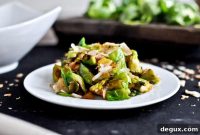 Toasted Coconut Brussels Sprouts Recipe for Crispy Flavor