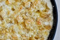 Four-Cheese Baked Rigatoni Skillet (Video)