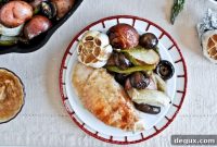 Spring Honey-Garlic Skillet Roast Chicken Recipe