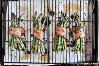 Bacon-Wrapped Sesame Caramelized Asparagus (Recipe & Video)