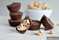 Chocolate Chip Cookie Dough Peanut Butter Cups Recipe
