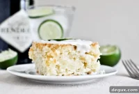 Gin and Tonic Layer Cake with Zesty Lime and Juniper Frosting