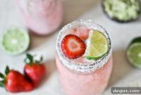 Strawberry Coconut Margarita Recipe — Refreshing Summer Drink