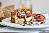 Roasted Tomato Caprese Grilled Cheese Sandwich Recipe