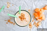 Cantaloupe Coconut Lassi Recipe: Refreshing Summer Smoothie