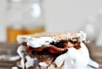 Bourbon Marshmallow S’mores With Bacon Treats