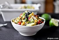 Summer Chopped Salad with Crispy Tortilla Chips