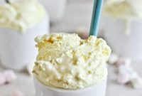White Chocolate Buttermint Ice Cream Recipe with Fresh Mint Swirls