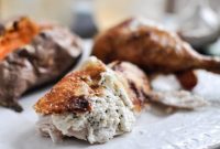 Roasted Chicken with Goat Cheese and Herb Crust