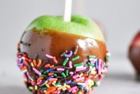 Vanilla Bourbon Caramel Apples Recipe — Boozy Gourmet Treats