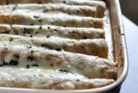 Butternut Squash Enchiladas with Creamy Chipotle Sauce