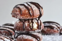 Peanut Butter Cream-Filled Donuts Recipe with Homemade Filling