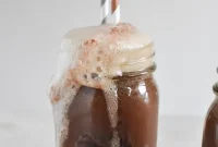 Chocolate Raspberry Winter Ale Floats: Festive Dessert Drinks