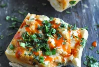 30-Minute Buffalo Chicken French Bread Recipe