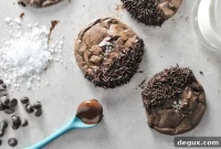 Salted Dark Chocolate Truffle Cookie Recipe for Decadent Treats