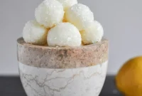 Sparkling White Chocolate Lemon Truffles Recipe