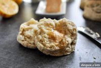Spiced Meyer Lemon Butter Beer Biscuits: Savory Southern Snack
