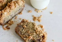Whole Wheat Banana Bread with Coconut Cinnamon Streusel Recipe