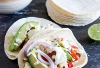 Smoky Roasted Chicken Tacos with Spicy Goat Cheese Queso