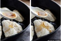 Brown Butter Tilapia with Crispy Toasted Basil Breadcrumbs